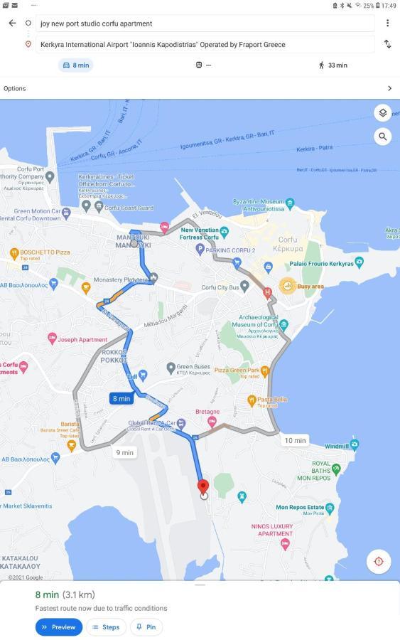 Appartamento Joy New Port Corfu Town Corfu (city)